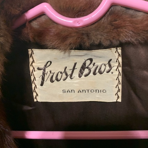 Vintage Mink Coat Made by frost bros - Picture 3 of 4